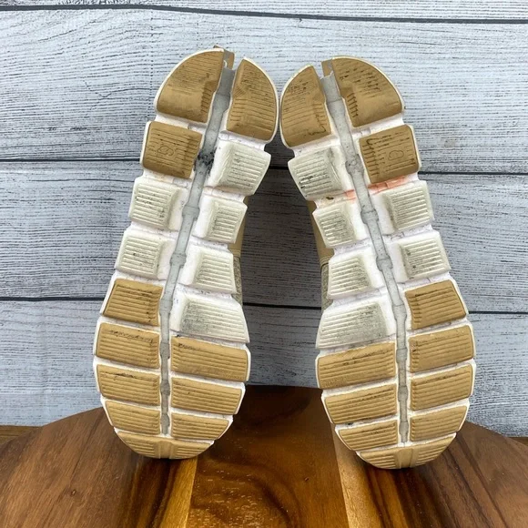 On Running Beige Athletic Shoes - Picture 11 of 14